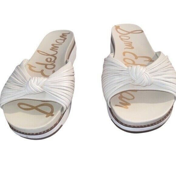 Sam Edelman Women's Adriel Knotted Platform Sport Slide Sandals Size 7.5 - Picture 4 of 12